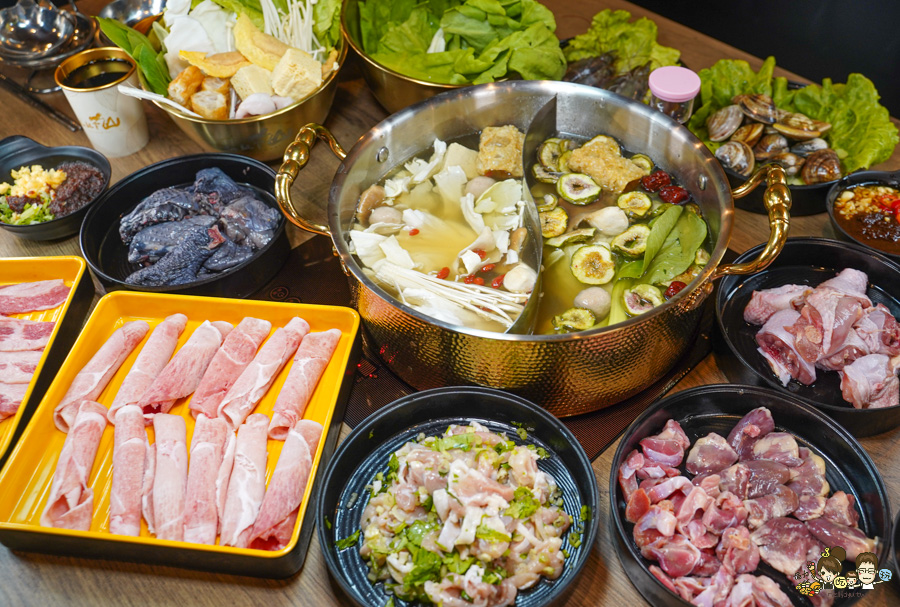 土雞下山TAIMU ｜ 全台首創土雞鍋吃到飽｜ 小火鍋 ｜鴛鴦鍋