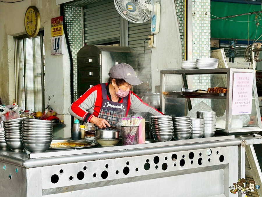 古早味 麵攤 蒸蛋湯 蒸蛋 傳統市場 地獄殿旁無名阿嬤麵店