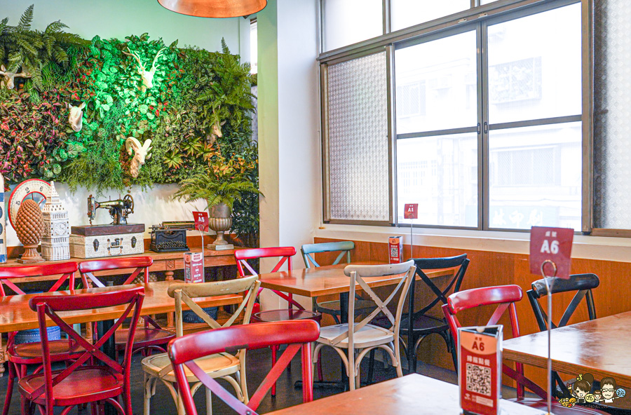 冒煙的喬 林厝麵舖 苓雅美食 工業風 用餐 中式 西式 特製 特色 獨家風味 藍帶主廚