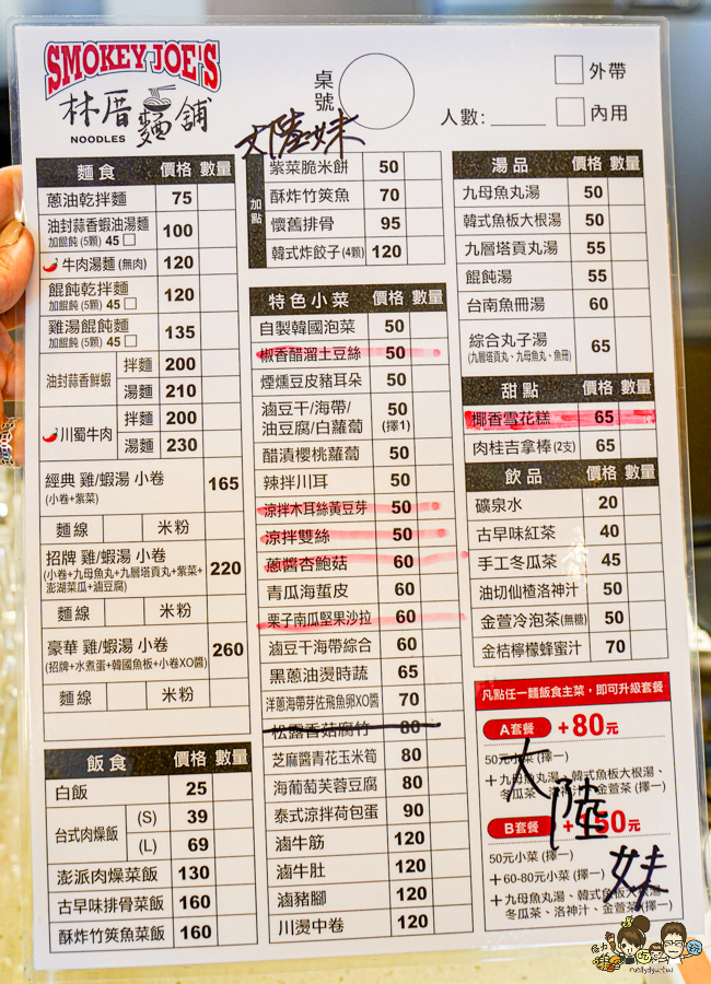 冒煙的喬 林厝麵舖 苓雅美食 工業風 用餐 中式 西式 特製 特色 獨家風味 藍帶主廚