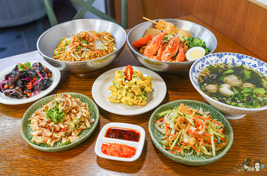 藍帶 AMY 主廚坐鎮的冒煙的喬 林厝麵舖，從爆紅小卷麵線到私房麵舖、被麵舖耽擱的小菜