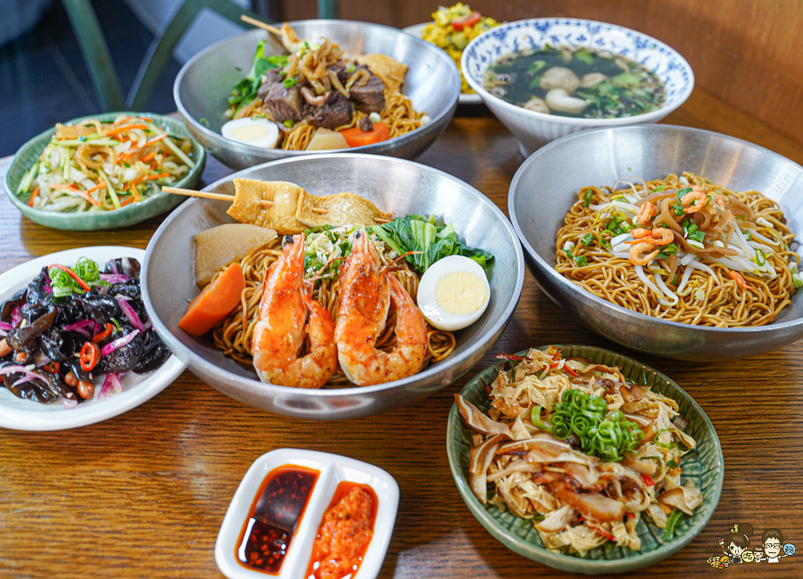 冒煙的喬 林厝麵舖 苓雅美食 工業風 用餐 中式 西式 特製 特色 獨家風味 藍帶主廚