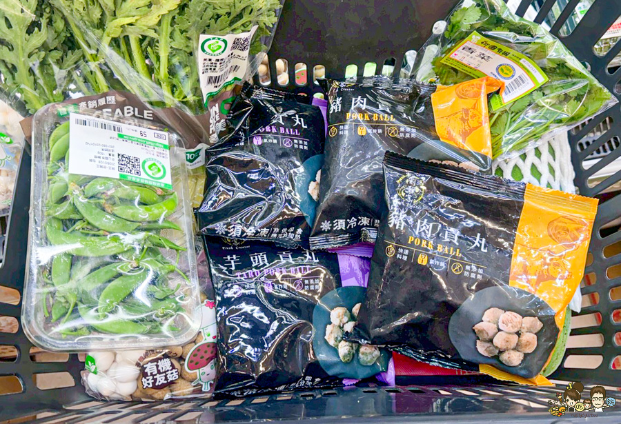 居家料理 冷凍美食 貢丸 豬肉貢丸 芋頭貢丸 大甲芋頭 好吃 創鮮家 必買 團購
