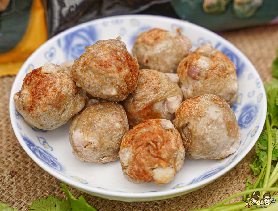 居家料理 冷凍美食 貢丸 豬肉貢丸 芋頭貢丸 大甲芋頭 好吃 創鮮家 必買 團購
