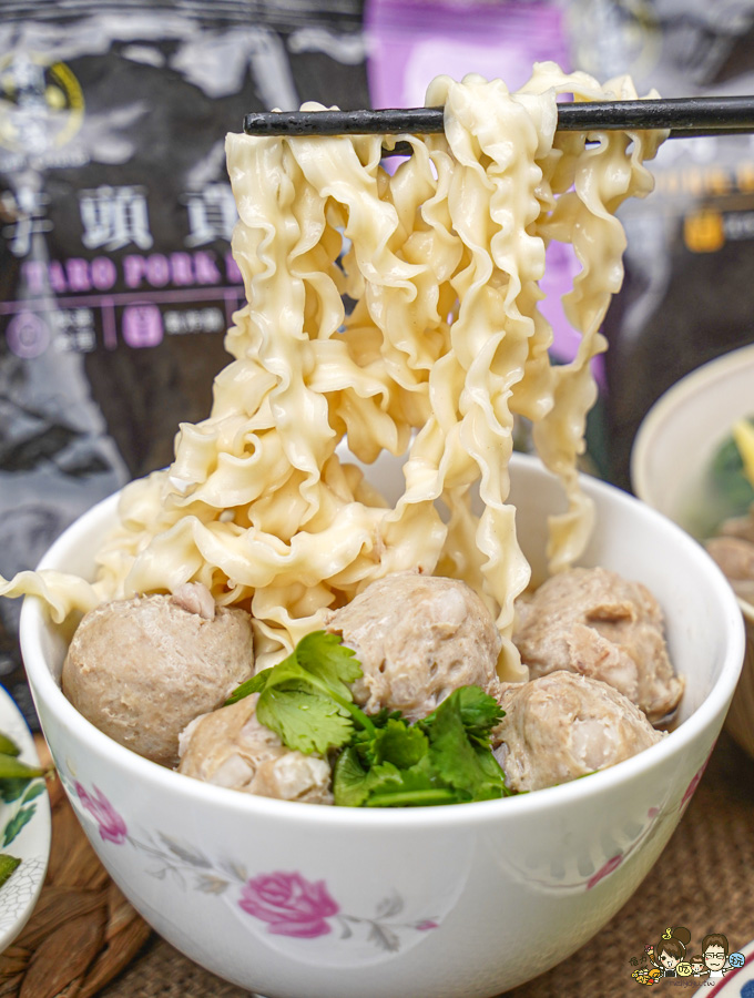 居家料理 冷凍美食 貢丸 豬肉貢丸 芋頭貢丸 大甲芋頭 好吃 創鮮家 必買 團購