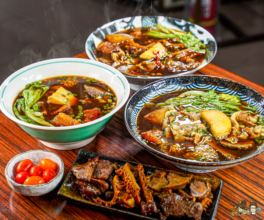 熊好呷牛肉麵 楠梓 牛肉麵 麵 聚餐 好吃 必吃 牛肉 魯味 獨家 獨門 紅燒 好停車