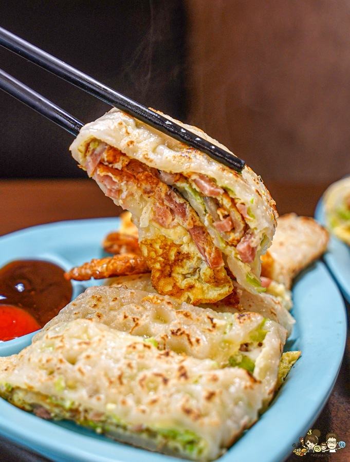 早頓加蛋 蛋餅 黃金蛋餅 粉漿蛋餅 麵糊蛋餅 脆皮蛋餅 包子饅頭 鍋燒意麵 鐵板麵 好吃 平價早餐 