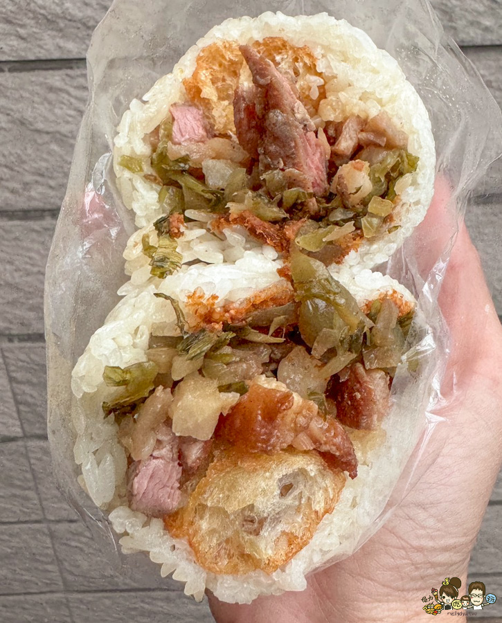 熊古錐飯糰刈包 鳳山早餐 早點 素食 飯糰 掛包 必吃 好吃 推薦
