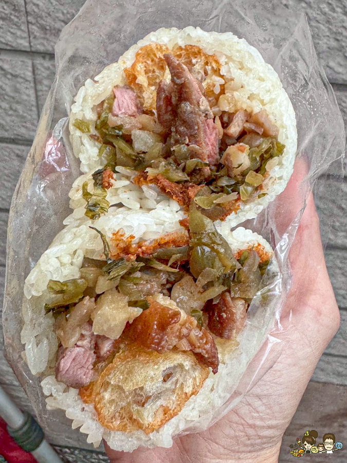 熊古錐飯糰刈包 鳳山早餐 早點 素食 飯糰 掛包 必吃 好吃 推薦