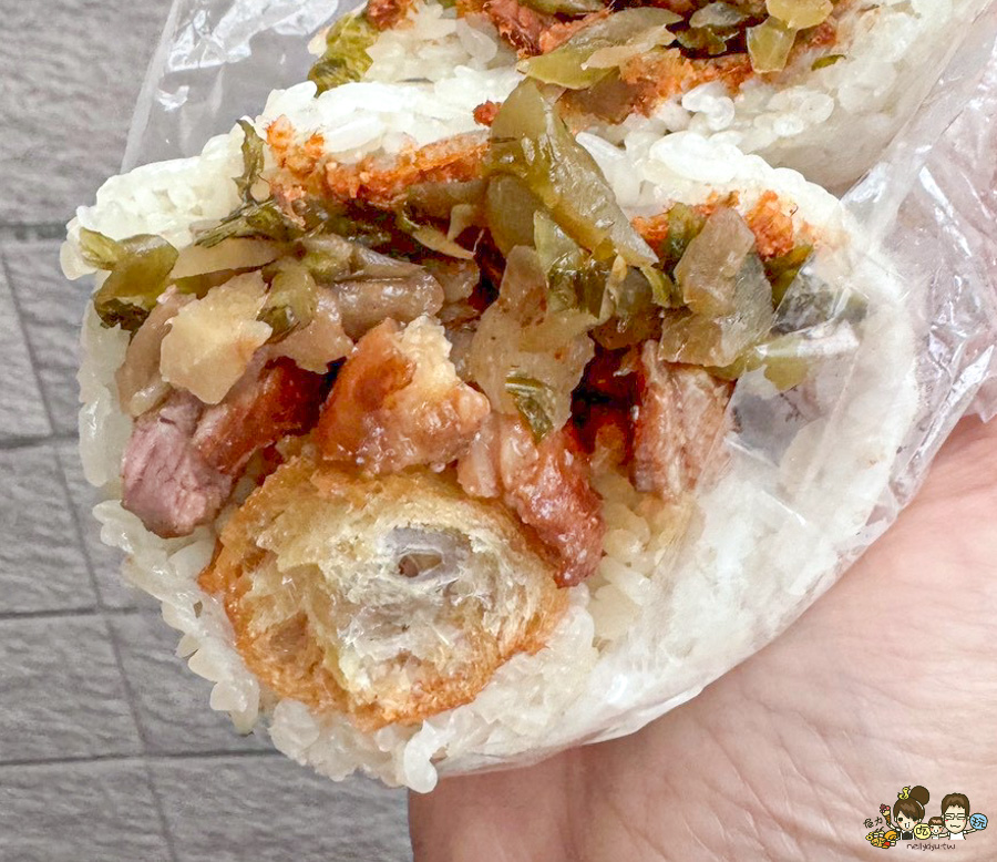 熊古錐飯糰刈包 鳳山早餐 早點 素食 飯糰 掛包 必吃 好吃 推薦
