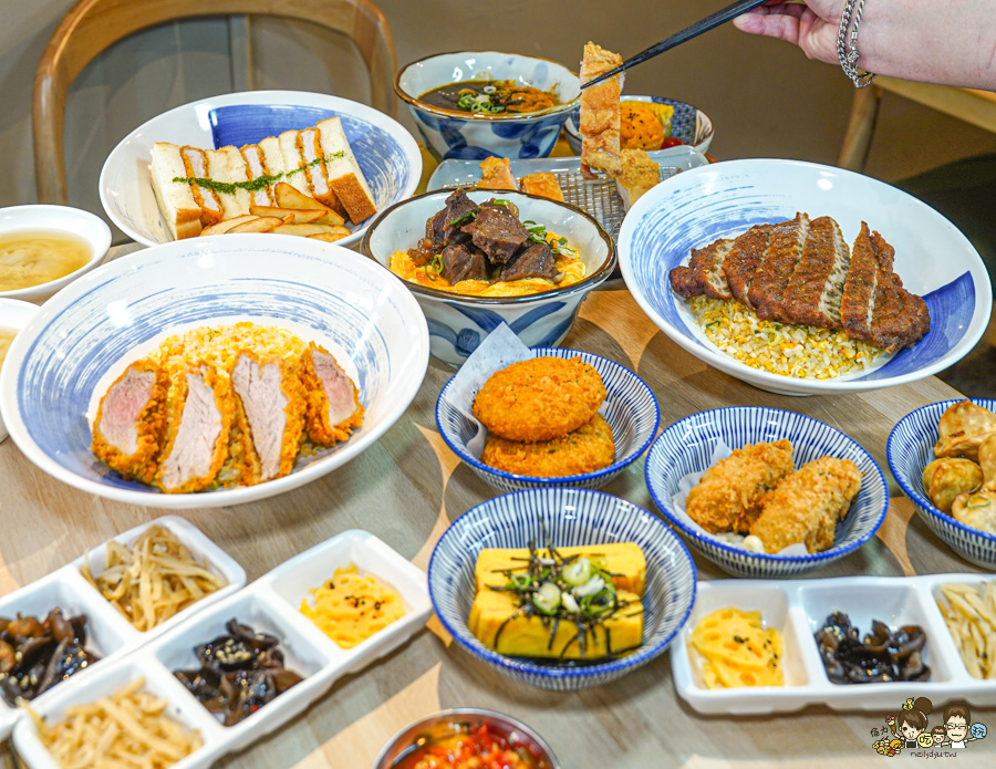 鋒勝豚王豬排亭 楠梓 炸豬排 牛肉 唐揚雞 聚餐 台積電 日式 後勁夜市旁 美食 高雄必吃 