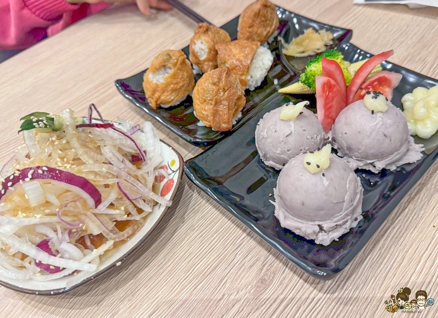 三誠複合式料理 一誠禾食 壽司 生魚片 炸雞腿 排骨 手捲 日料 生魚片 