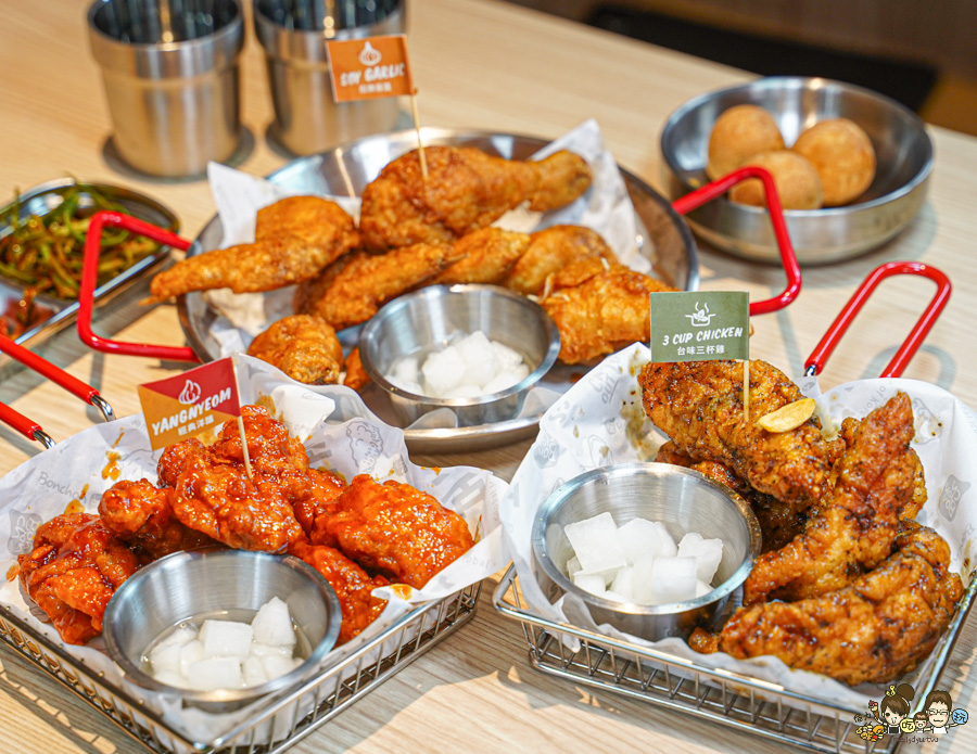 Bonchon本村韓食炸雞 招牌蒜醬 經典洋釀 秘製香辣 大立百貨 韓式炸雞 韓式料理 釜山 美食 KPOP