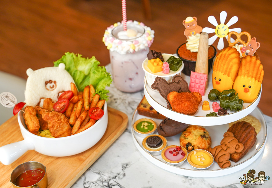 兒童節帶孩子衝這裡！可愛造型餅乾吃到飽 親子聚餐超歡樂 X 親子友善咖啡廳：三十早人羽 仁武總店