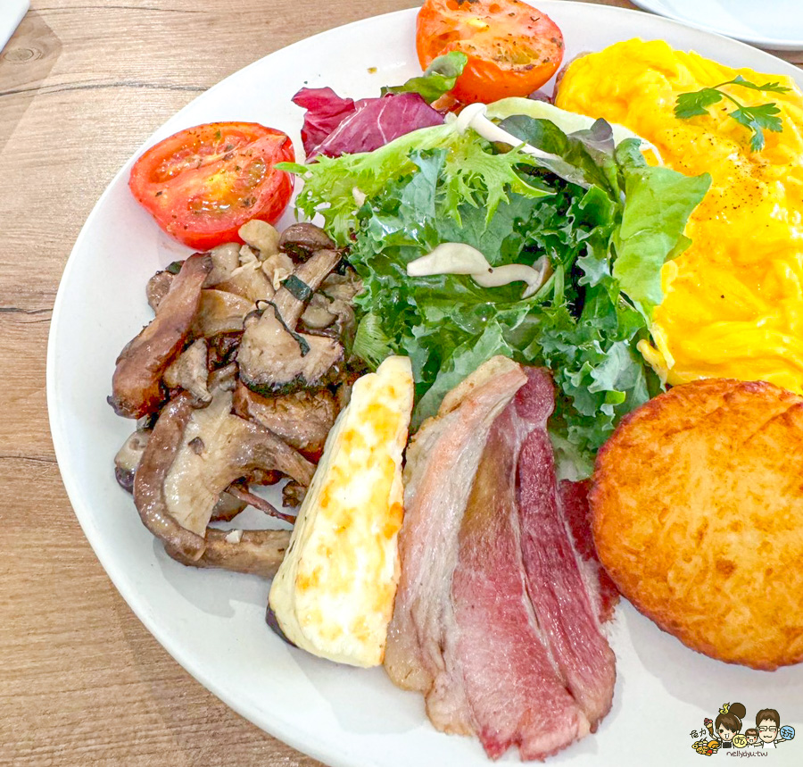 Mumu Kitchen 烘烤燕麥 澳式早午餐 必吃 好吃 排隊 早午餐 高雄 拼盤 燕麥 特製
