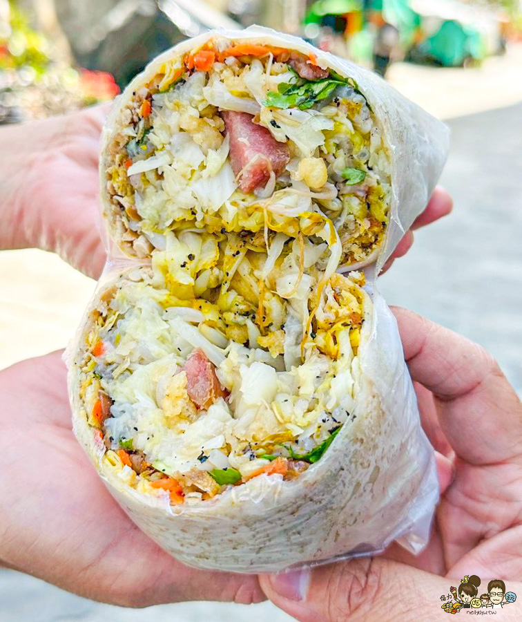 三民市場美食 春捲 全麥春捲 排隊人氣 高雄春捲大賽第一名 聖異捲全麥春捲