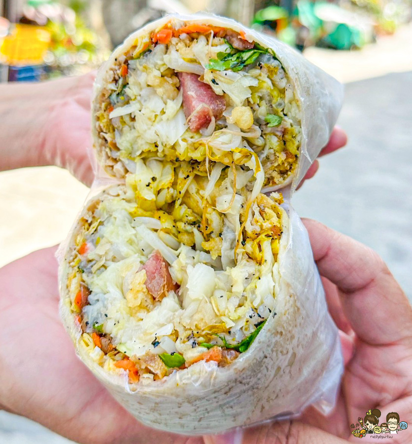 三民市場美食 春捲 全麥春捲 排隊人氣 高雄春捲大賽第一名 聖異捲全麥春捲