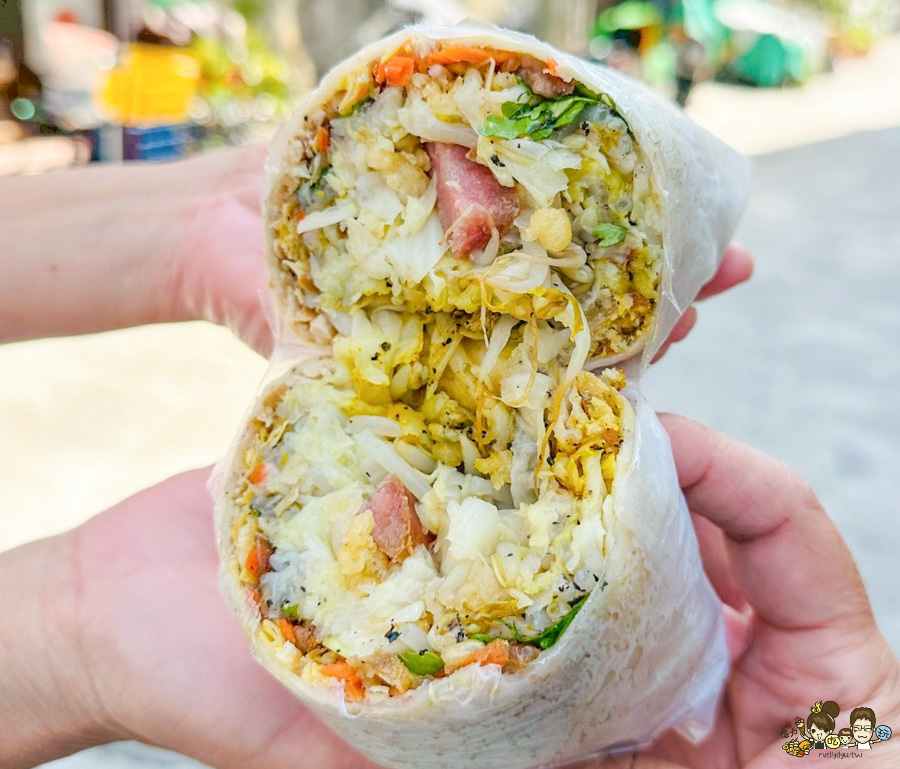 三民市場美食 春捲 全麥春捲 排隊人氣 高雄春捲大賽第一名 聖異捲全麥春捲