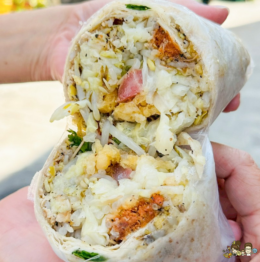 三民市場美食 春捲 全麥春捲 排隊人氣 高雄春捲大賽第一名 聖異捲全麥春捲